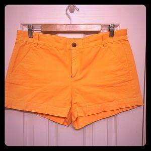 Gap Sunkissed Shorts, EUC, Sherbet color, Size 8